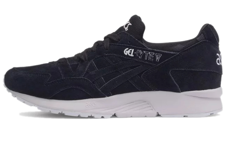 Asics Gel Lyte 5 Low Top Casual Shoes Unisex Black White