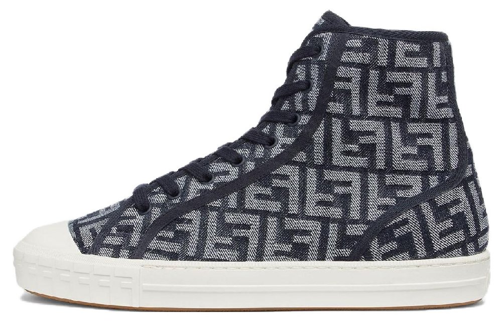 FENDI FF Motif Domino High 'Blue Denim'