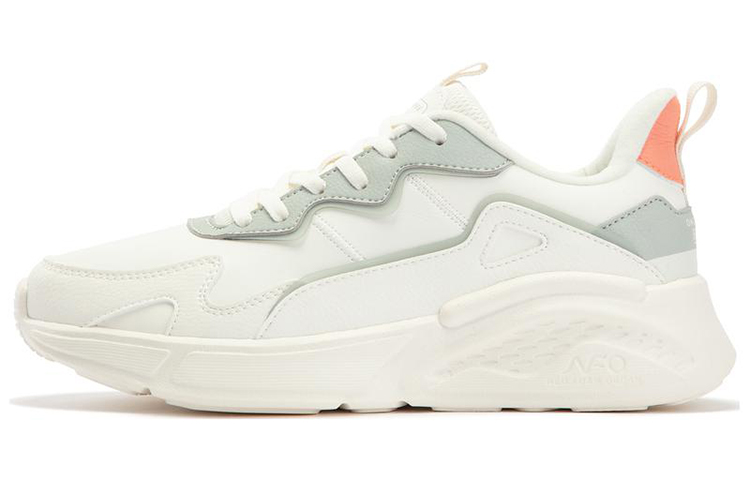361° Slip Resistant, Abrasion Resistant, Lightweight Coverage Low Top Casual Shoes Women's White Green