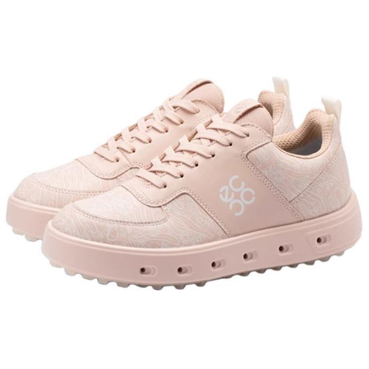 Ecco GOLF STREET 720 Low-Top Skateboard Shoes Women's Pink