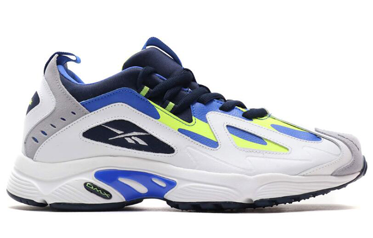 Reebok Dmx 1200 Low White Lime Navy купить в интернет-магазине Yoocart с быстрой доставкой по России.