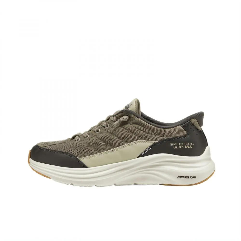 Skechers SPORT MENS Breathable Casual Shoes Men's Olive Green