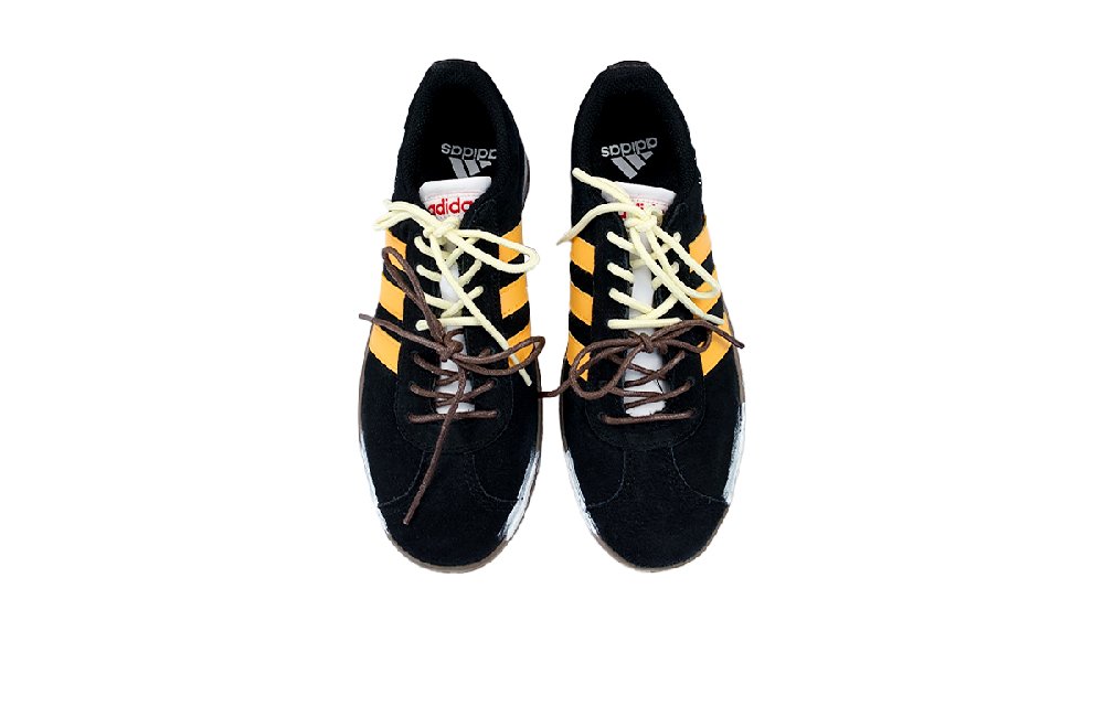 Adidas Neo Vl Court Classic Slip-Resistant Cushioning Wear-Resistant Low-Top Skateboard Shoes Unisex Black