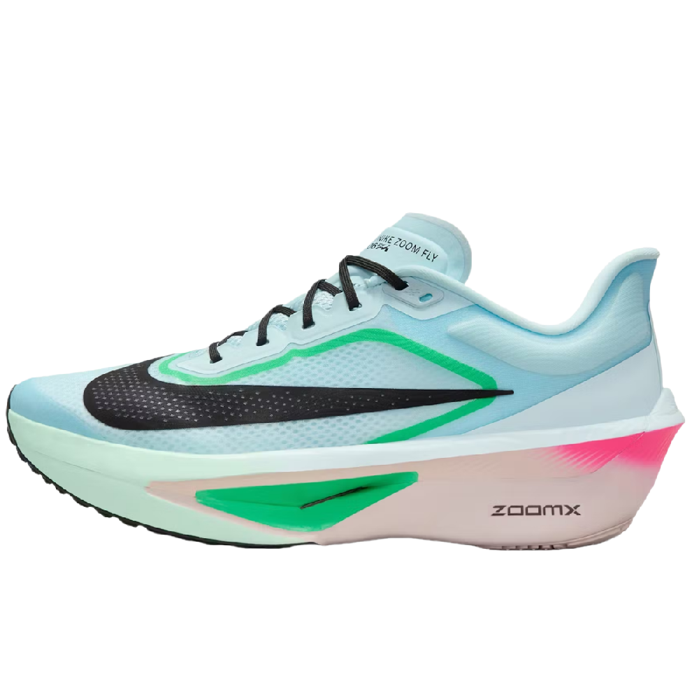 Nike Zoom Fly 6 Abrasion Resistant Low Top Running Shoes Men's Blue