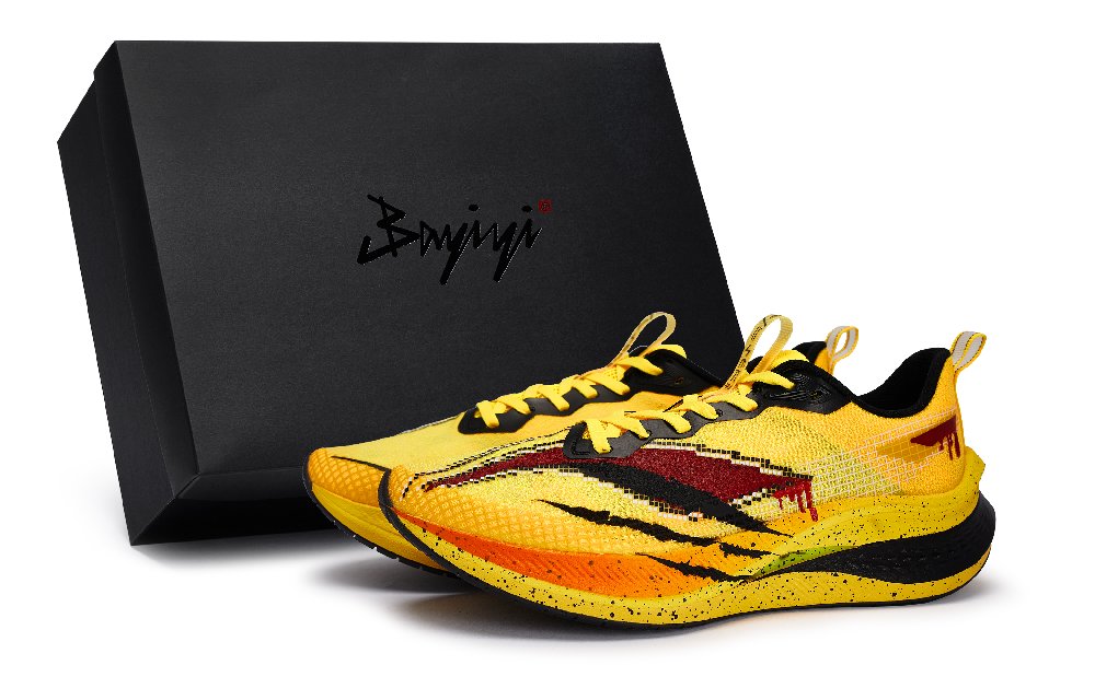 LiNing Red Hare 7 Pro Anti-Slip Wear-Resistant Low-Top Training Running Shoes Men's Yellow Black Red