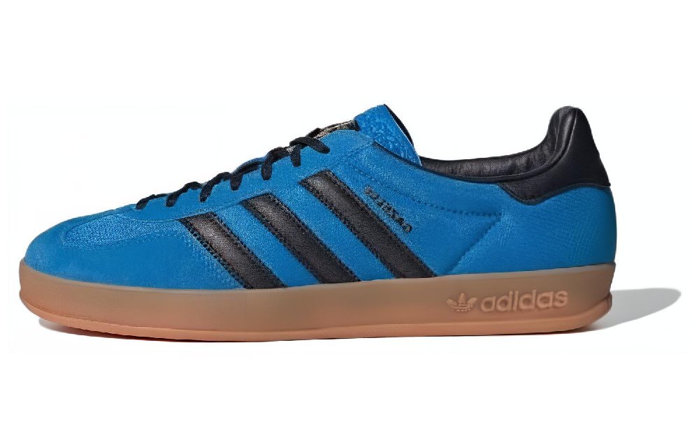 Adidas Gazelle Indoor Bright Blue Black Gum