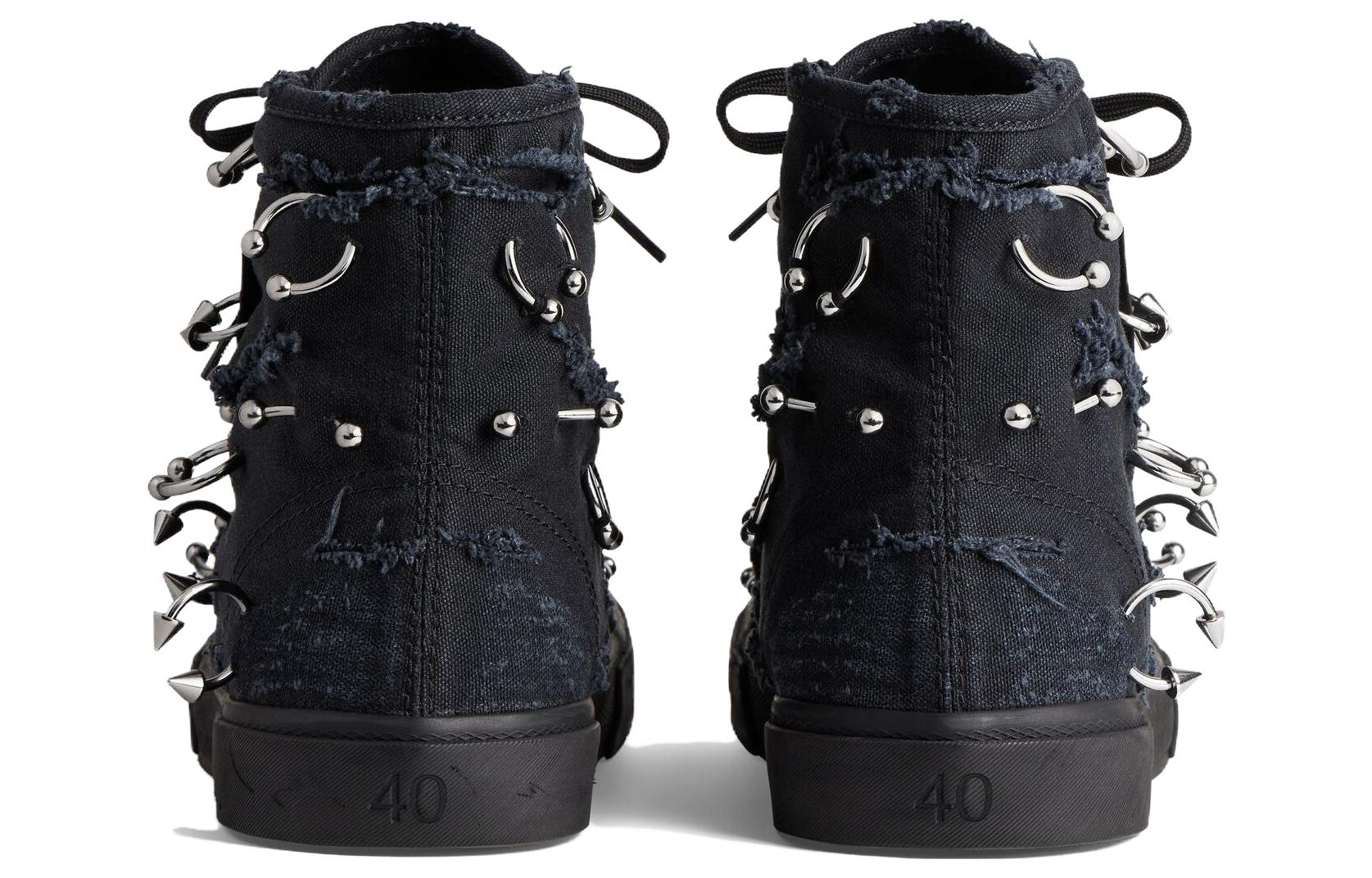 Balenciaga Paris Destroyed High Top Sneakers Women's купить в интернет-магазине Yoocart с быстрой доставкой по России.