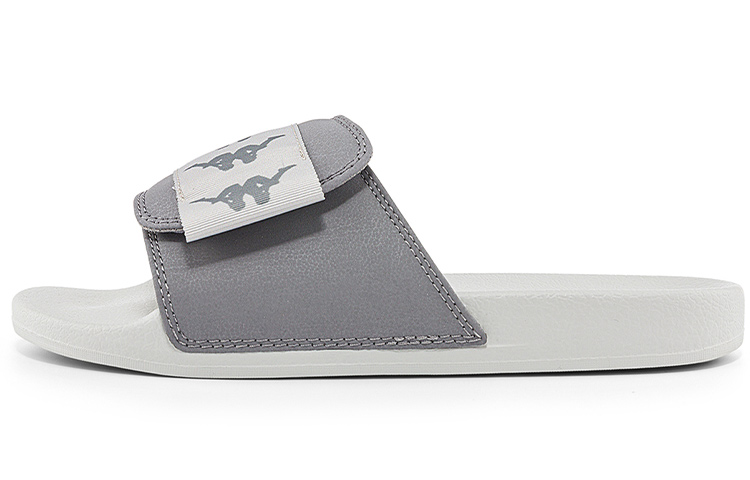 Kappa Slip Resistant Abrasion Resistant Slide Slippers Unisex Gray