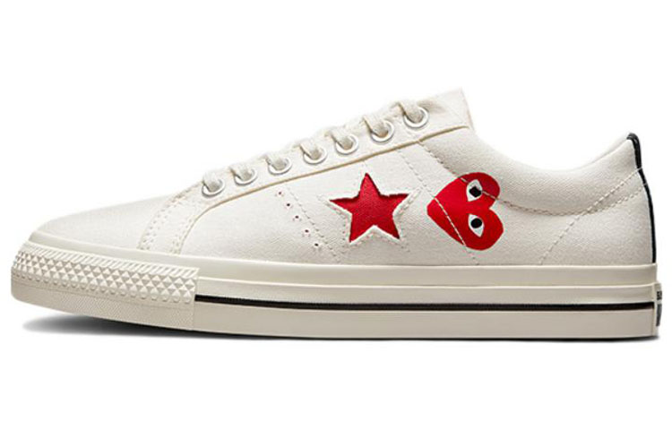 Converse One Star Ox Comme Des Garcons Play White