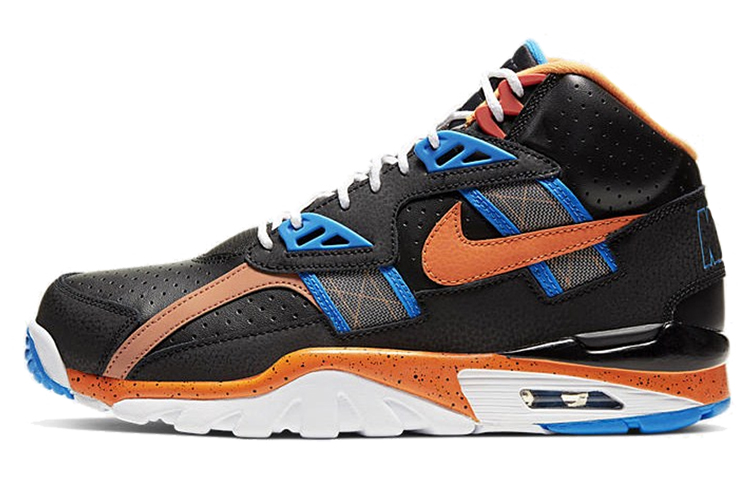 Nike Air Trainer Sc High Black Blue Orange