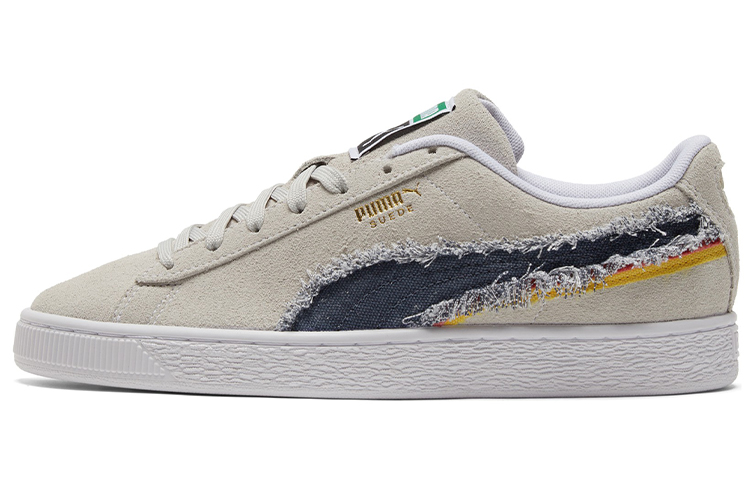 Puma Suede "Triplex Denim" White Peacoat