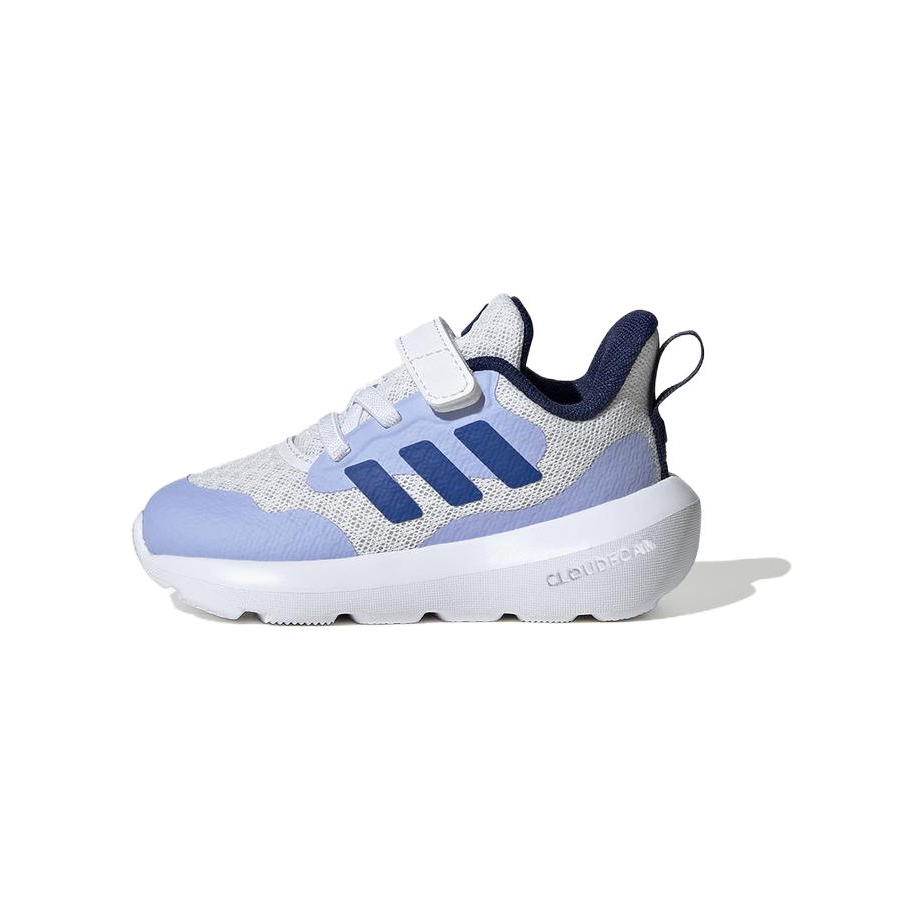 Infant And Toddler Adidas FORTARUN 3.0 Non-slip Lightweight Low-Top Toddler Shoes White Purple