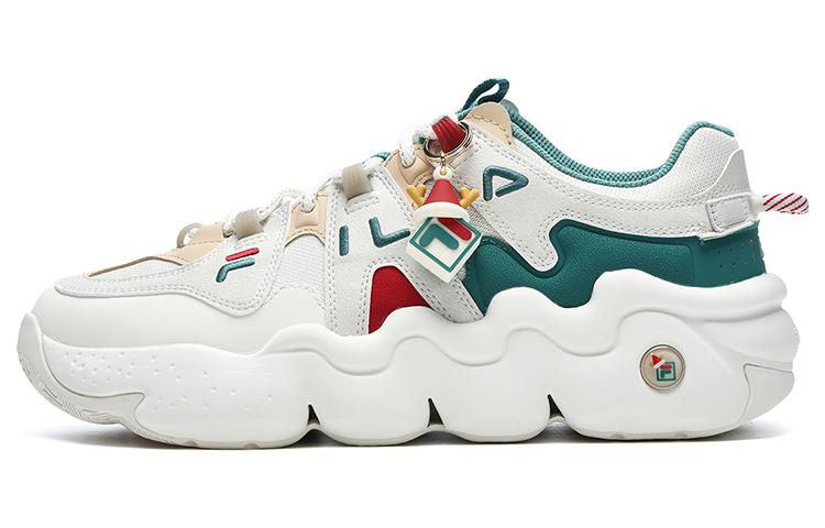FILA Panini Xmas Shoes 'White Green' Women's