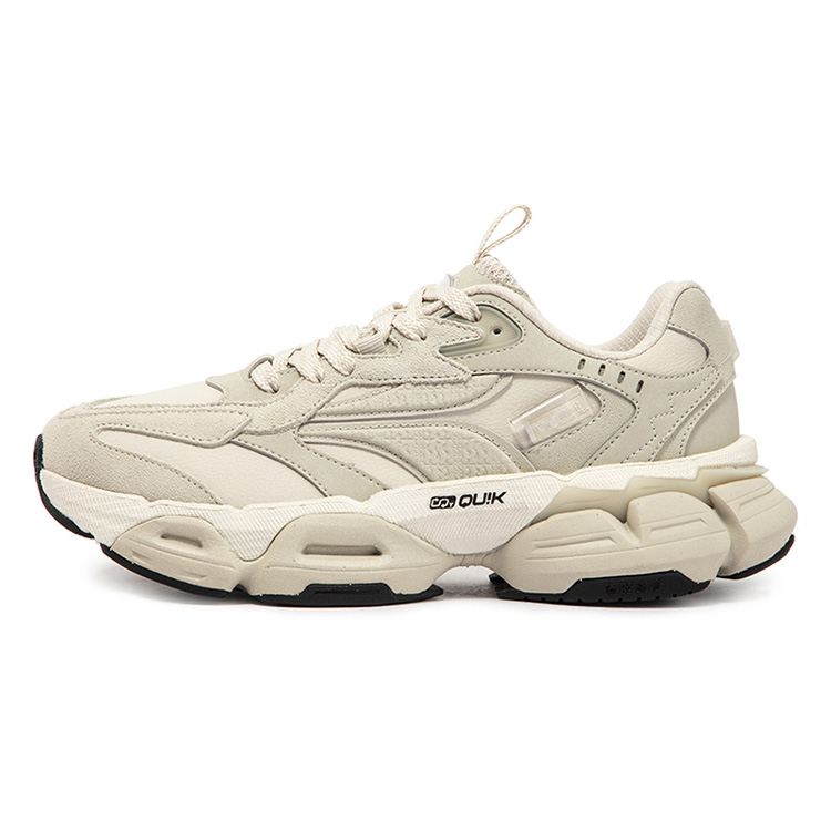 361° Spirit Eye PRO Anti-Slip Wear-Resistant Low-Top Casual Shoes Women's Beige