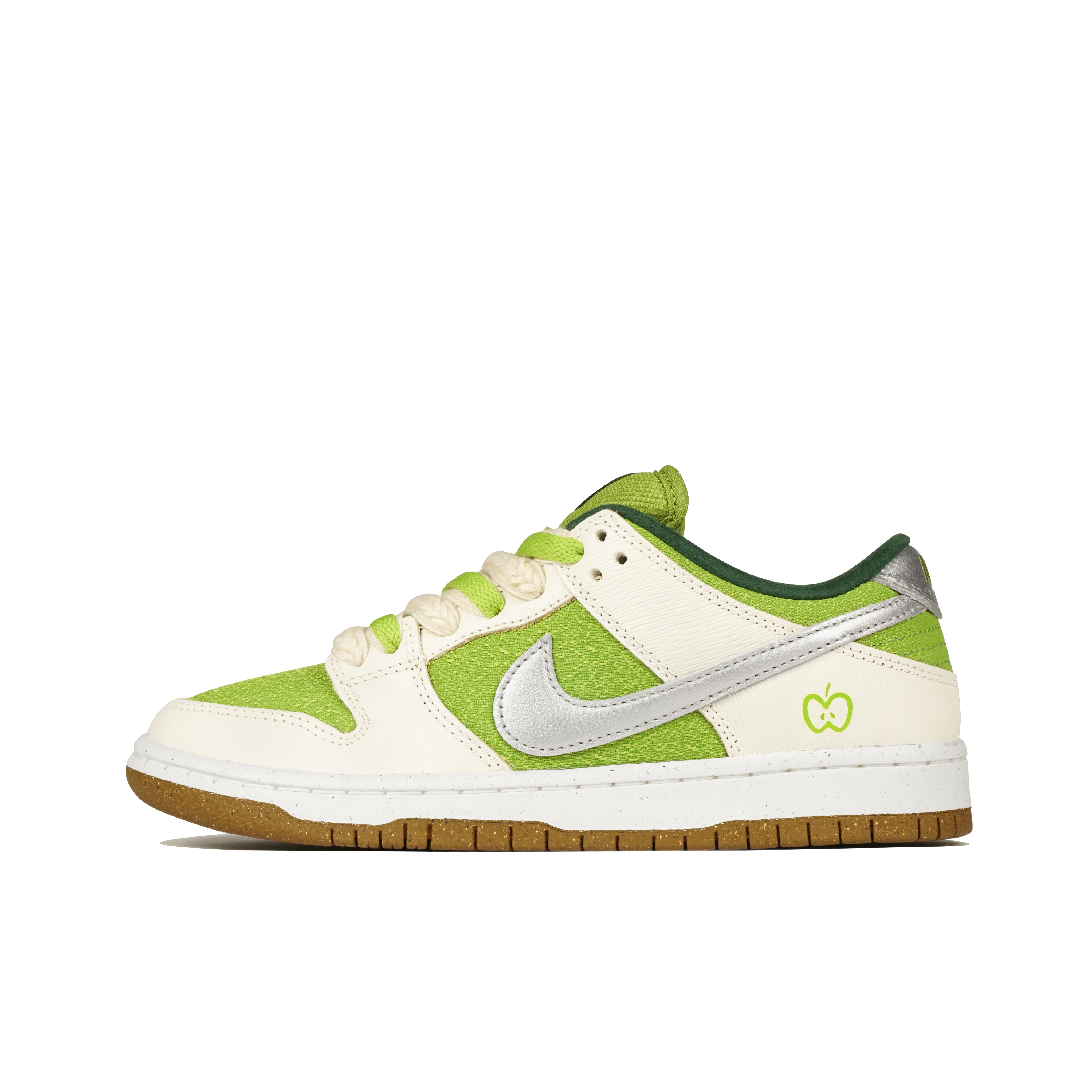 Nike Dunk SB Shock Absorbers Low Top Skateboard Shoes Unisex White Green