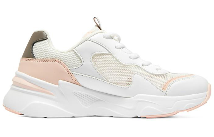 Skechers BOBS BAMINA Low top Casual Shoes Women's White Pink