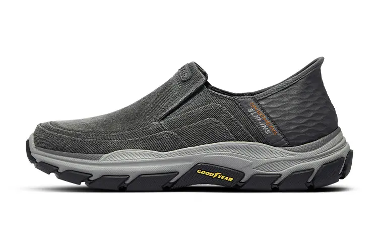Skechers Slip Ins Men's Casual Shoes Men's Charcoal Gray