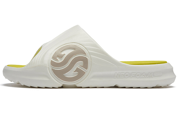 361° Quiet Slide Slippers Men's White Green купить в интернет-магазине Yoocart с быстрой доставкой по России.