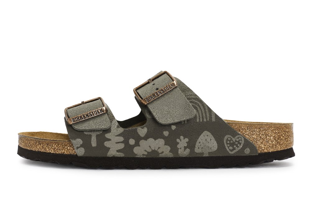 Birkenstock Arizona BS EVA Abrasion Resistant Slide Slippers Unisex Brown