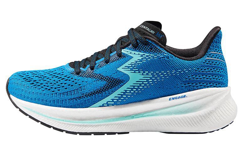 361° Centauri Anti Slip Wear Resistant Low Top Running Shoes Women's Blue Black White