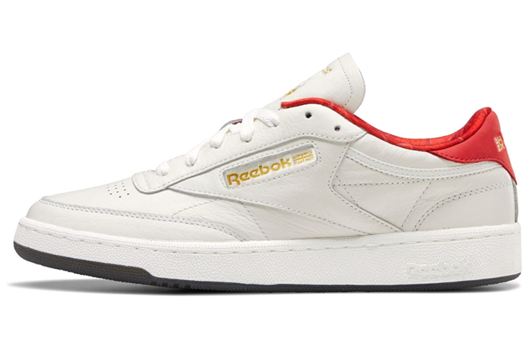 Reebok Club C 85 Sneakers White/Red/Yellow