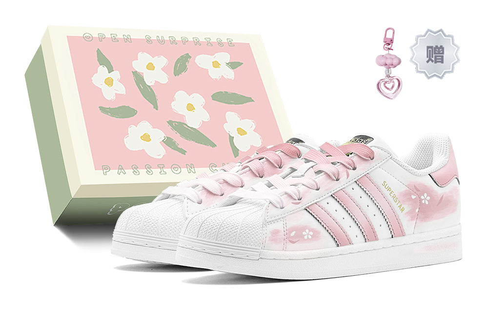 Adidas Originals Superstar Series Skateboard Shoes Unisex Low-Top White