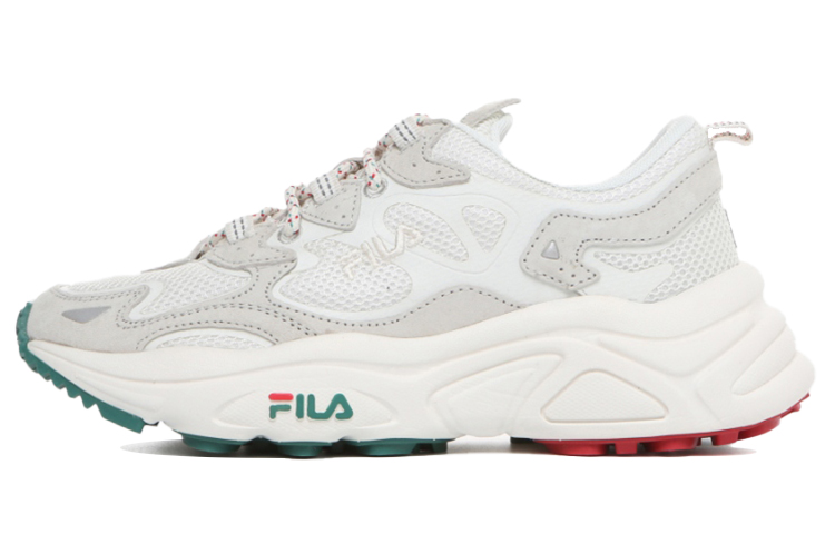 FILA Tena City Low Top Running Shoes White/Grey/Green