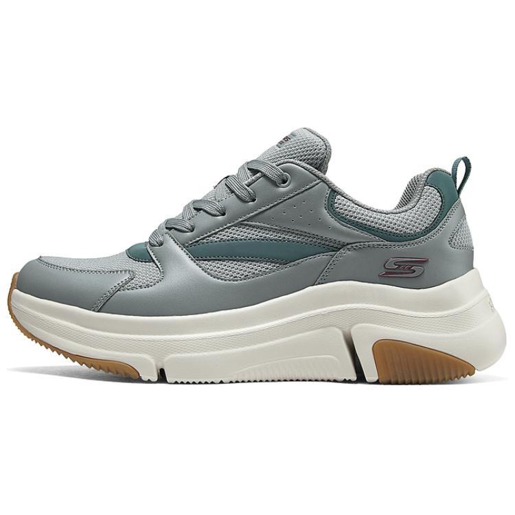 Skechers Bob's Wear-Resistant Low-Top Casual Shoes Men's Gray