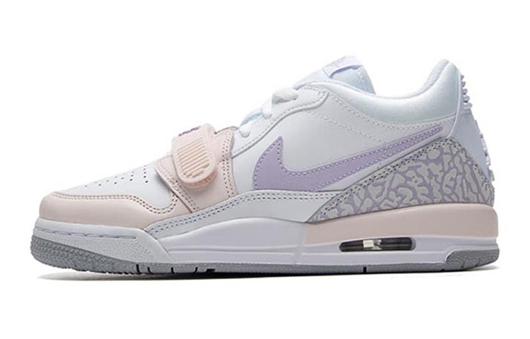Jordan Legacy 312 Cushioning, Wear Resistant Low Top Vintage Basketball Shoes Women's Pink Purple купить в интернет-магазине Yoocart с быстрой доставкой по России.