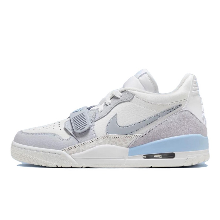 Jordan Legacy 312 Cushioning Low-Top Vintage Basketball Shoes Men's Blue White Gray купить в интернет-магазине Yoocart с быстрой доставкой по России.