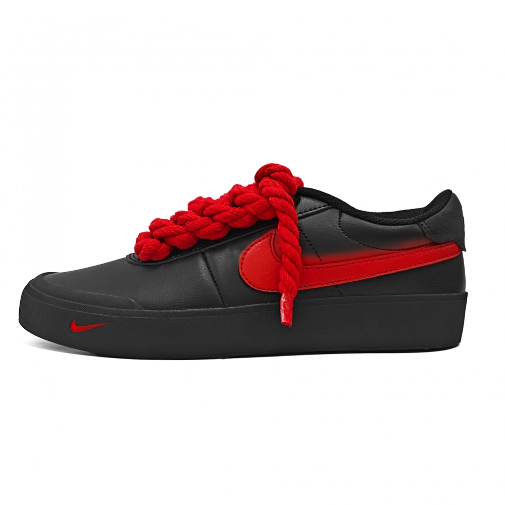Nike Court Shot Skateboard Shoes Unisex Low top Black