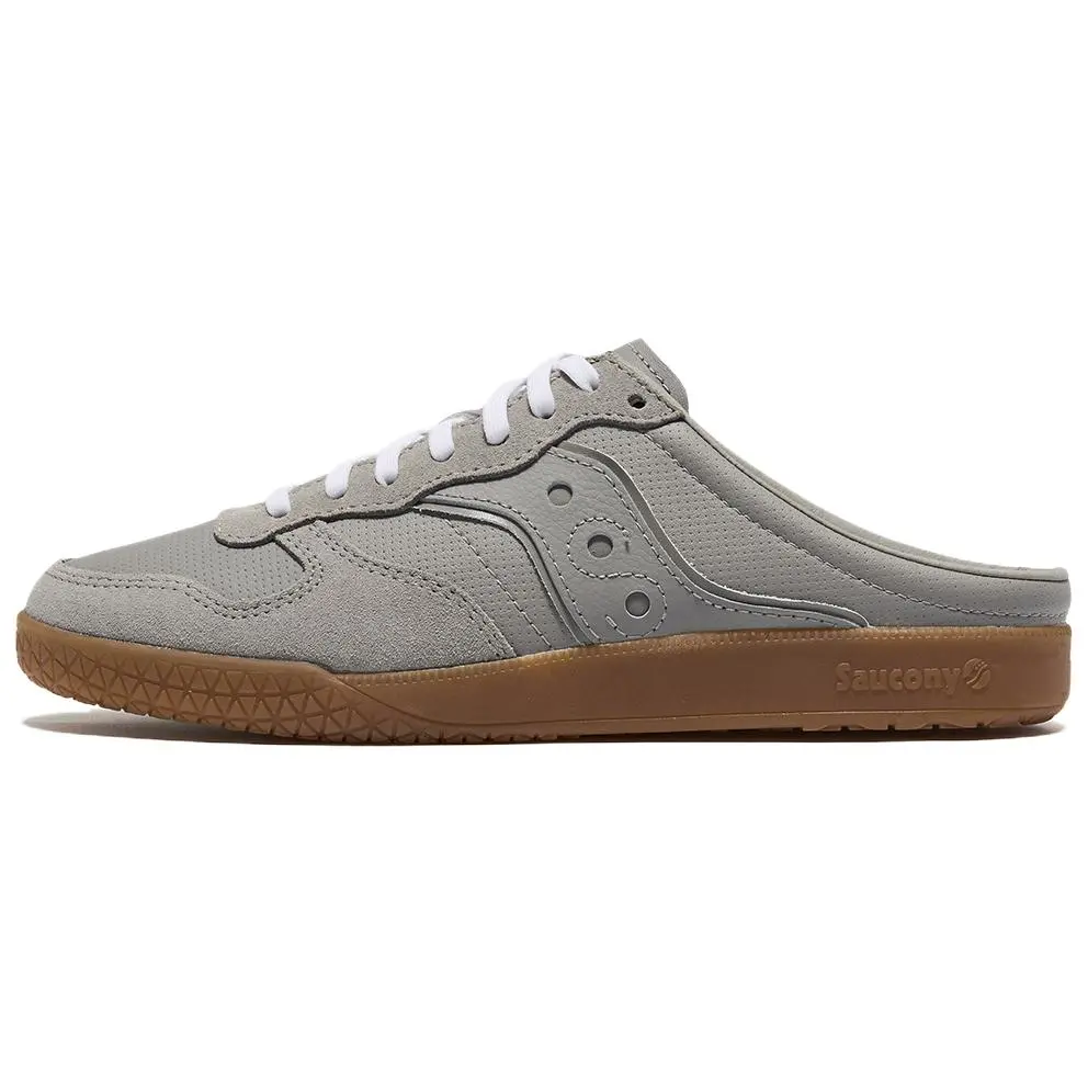 Saucony BULLET CT Abrasion Resistant Slip Resistant Closed Toe Slippers Unisex Gray