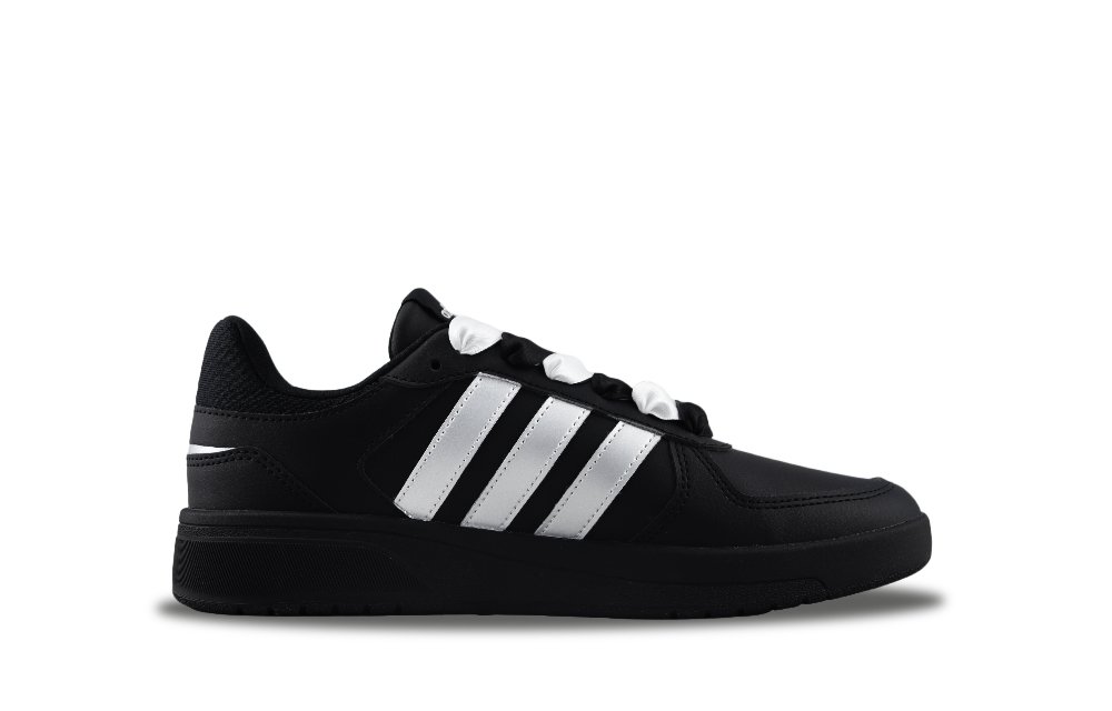 Adidas Neo Courtbeat Thermal Abrasion Resistant Low Top Skateboard Shoes Unisex Silver