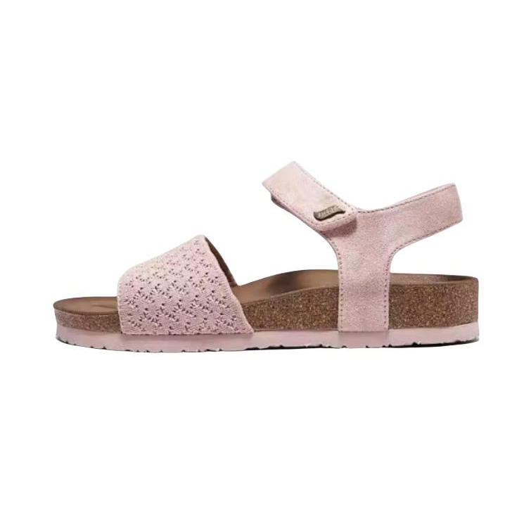 Skechers Modern Comfort One Strap Sandals Low Heel Women's Pink