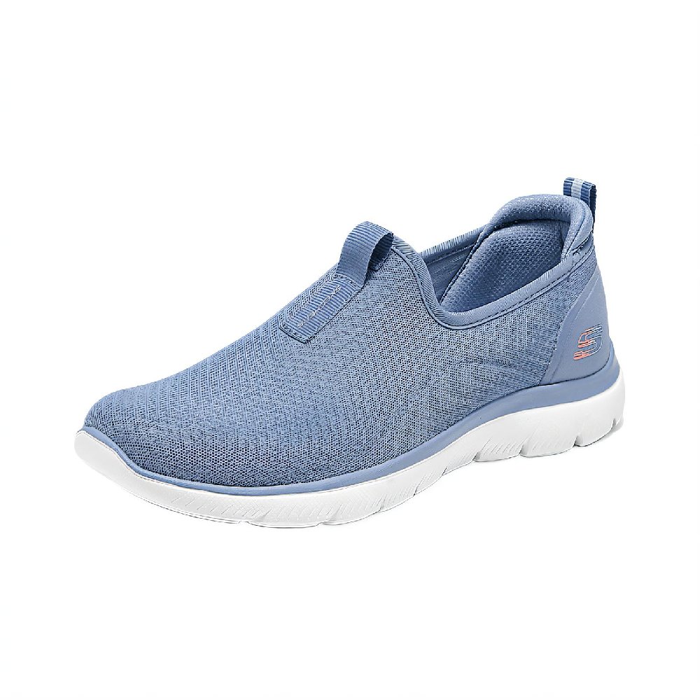 Skechers Sport Low Top Casual Shoes Women's Gray Blue