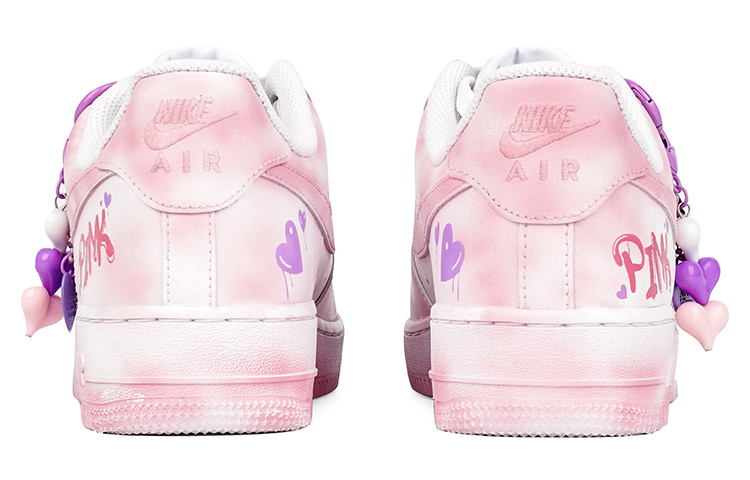 Nike Air Force 1 Low '07 Low-Top Skateboard Shoes Men's Pink White купить в интернет-магазине Yoocart с быстрой доставкой по России.
