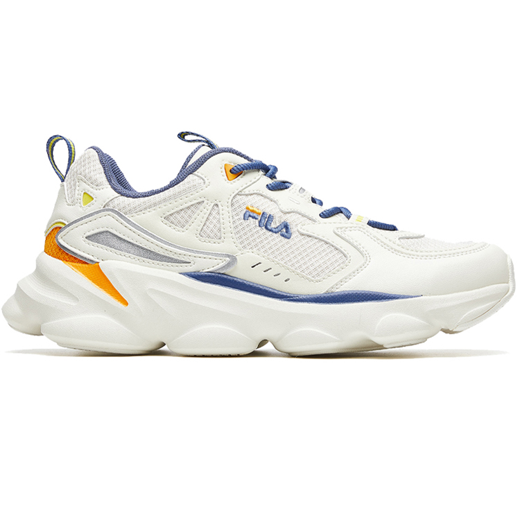 FILA Skipper Low White/Blue/Yellow