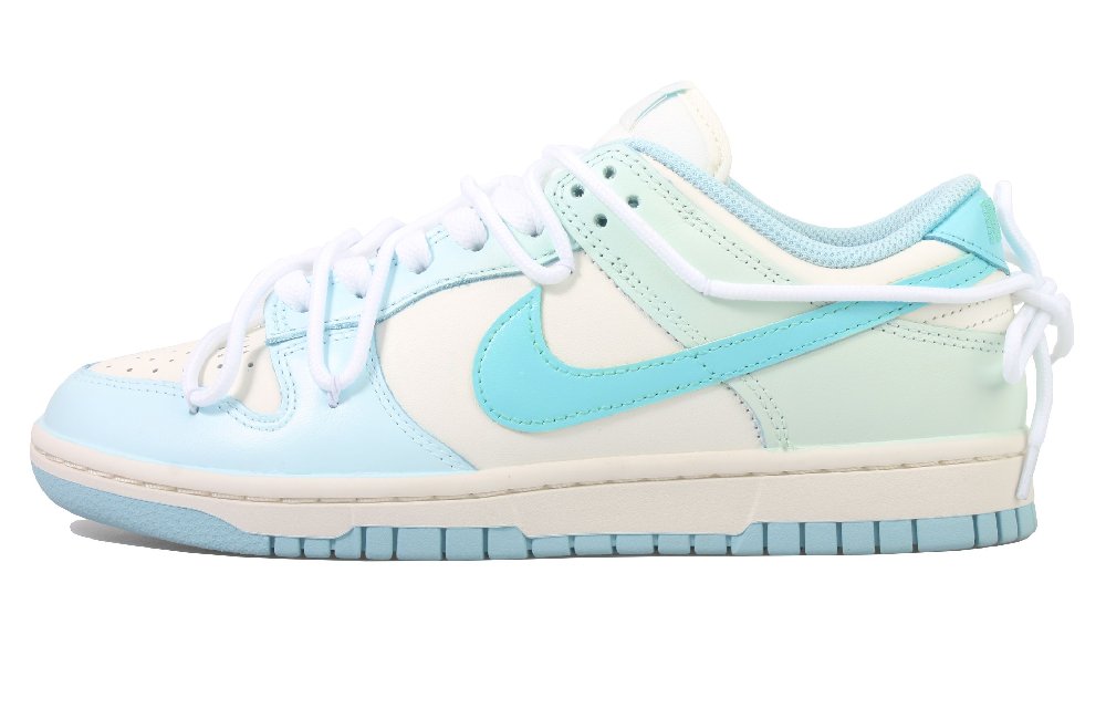 Nike Dunk Low Low-Top Skateboard Shoes Women's Blue