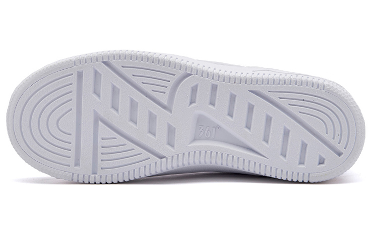 361° Non-slip Lightweight Low-Top Skateboard Shoes Women's Bright White