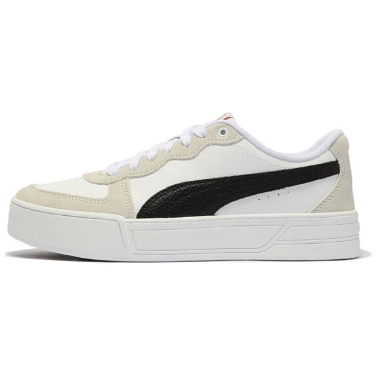 PUMA Skye Low Top Skateboard Shoes Women's White Black
