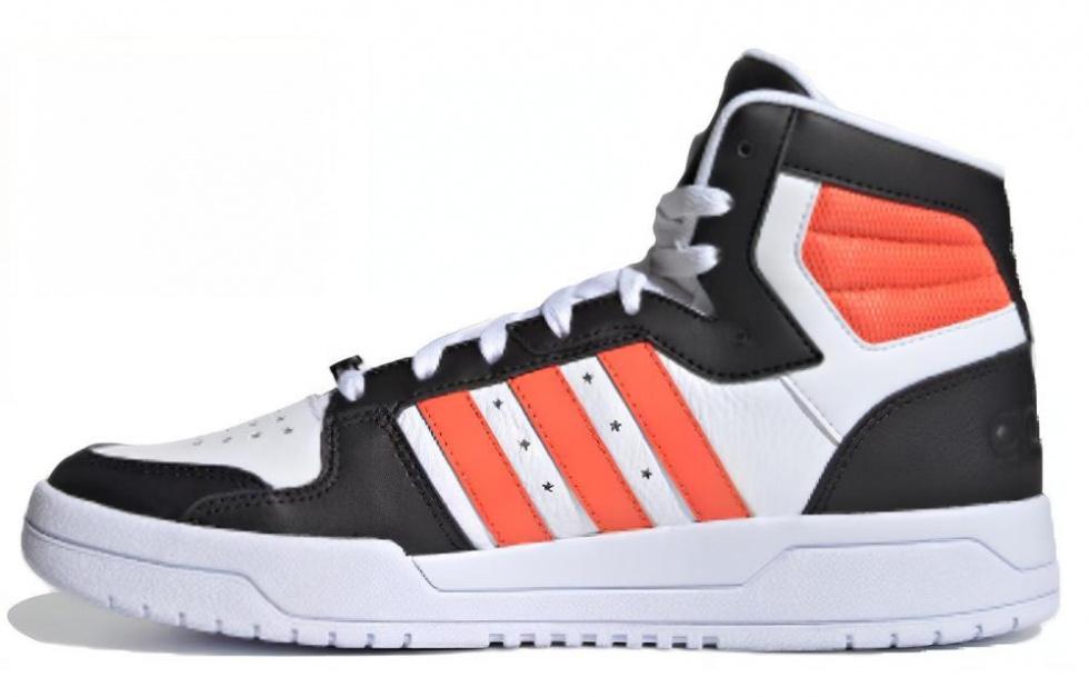 Adidas Neo Entrap Mid Shoes 'White Black Orange'