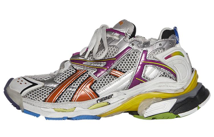Balenciaga Runner Sneakers Grey Multi‑Color