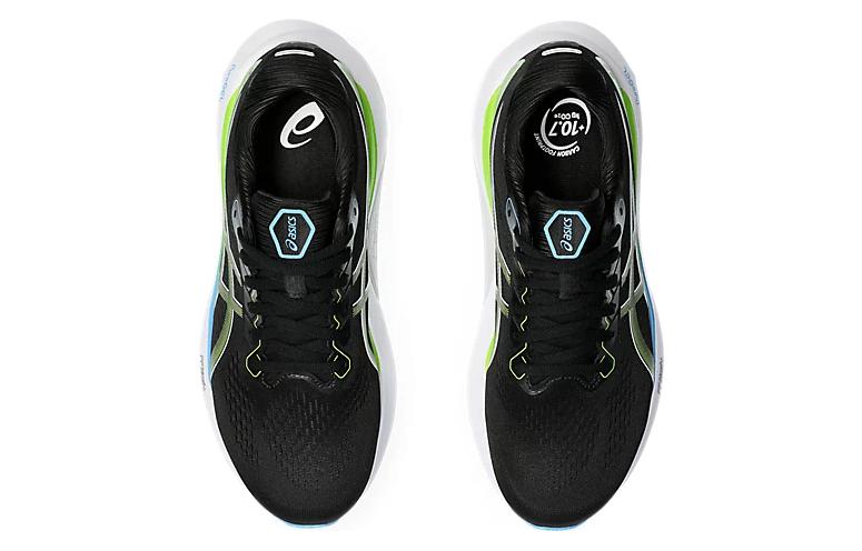 Asics Gel Kayano 30 Black Electric Lime купить в интернет-магазине Yoocart с быстрой доставкой по России.