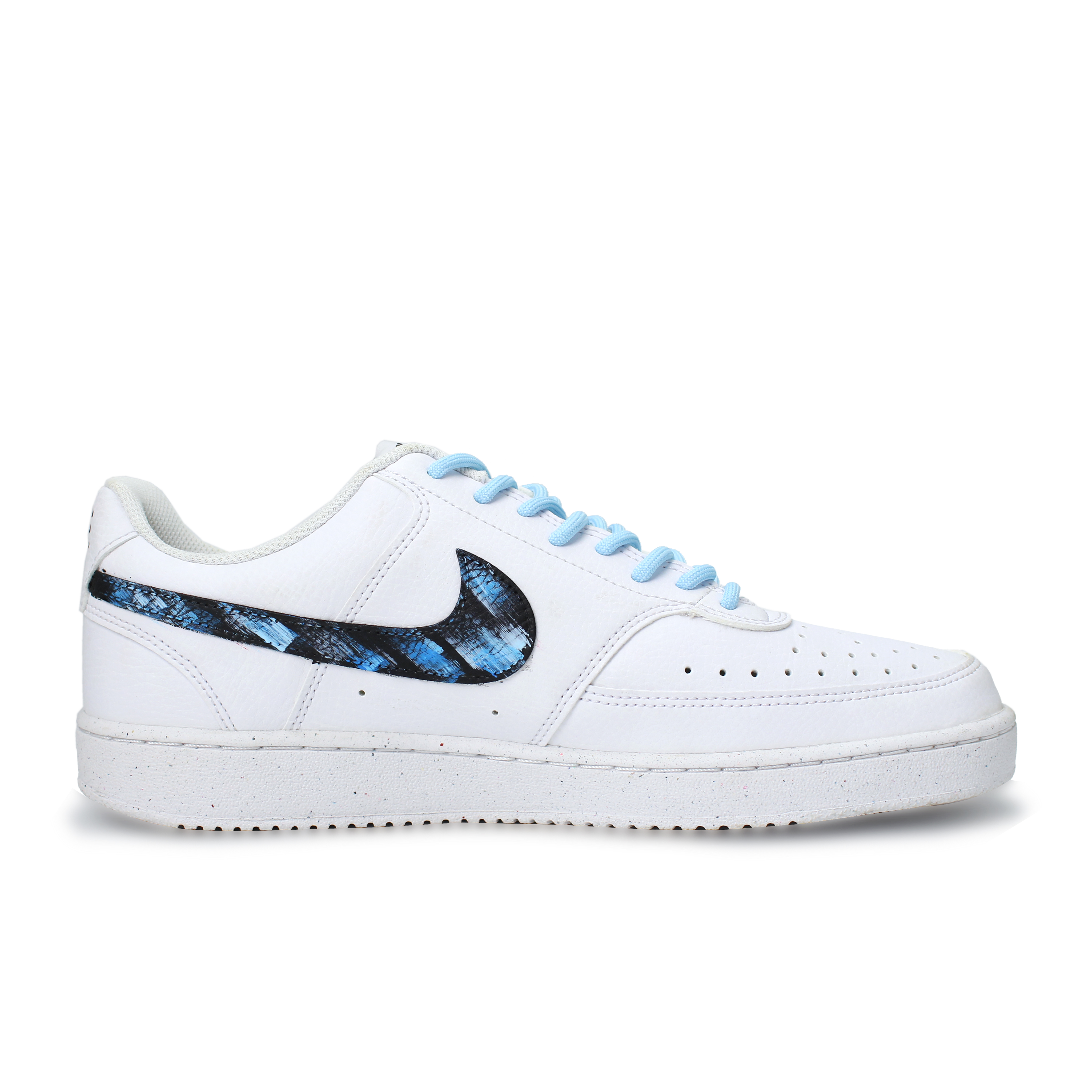 Nike Court Vision 1 Skateboard Shoes Men's Low top White Black Blue Yellow Pink купить в интернет-магазине Yoocart с быстрой доставкой по России.