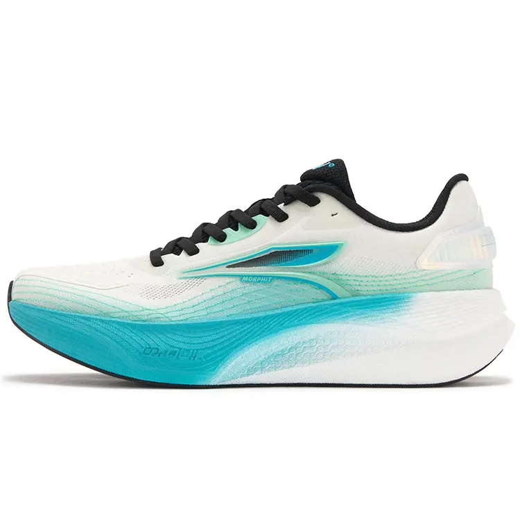 361° Abrasion Resistant Breathable Rebound Low Top Casual Running Shoes Men's Current Blue