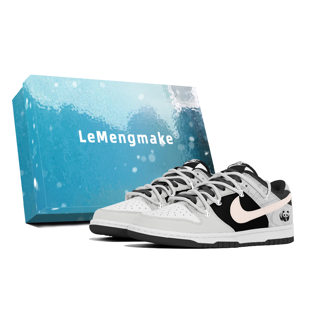 Nike Dunk Abrasion Resistant Low Top Skateboard Shoes Unisex White
