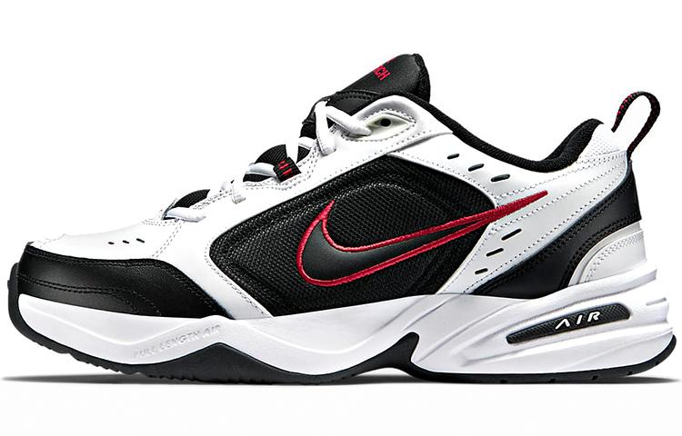 Nike Air Monarch Iv 4E Wide White Red