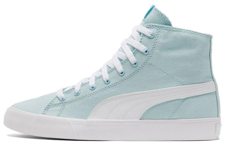 PUMA Unisex Bari Mid Sneakers White/Blue