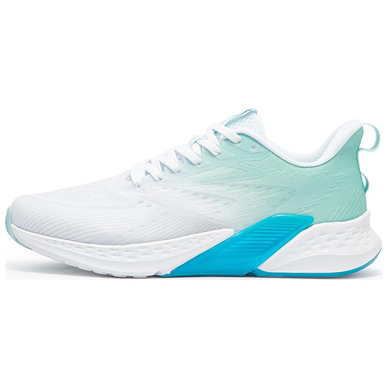 361° Cushioning Wear-Resistant Low-Top Running Shoes Men's White Blue