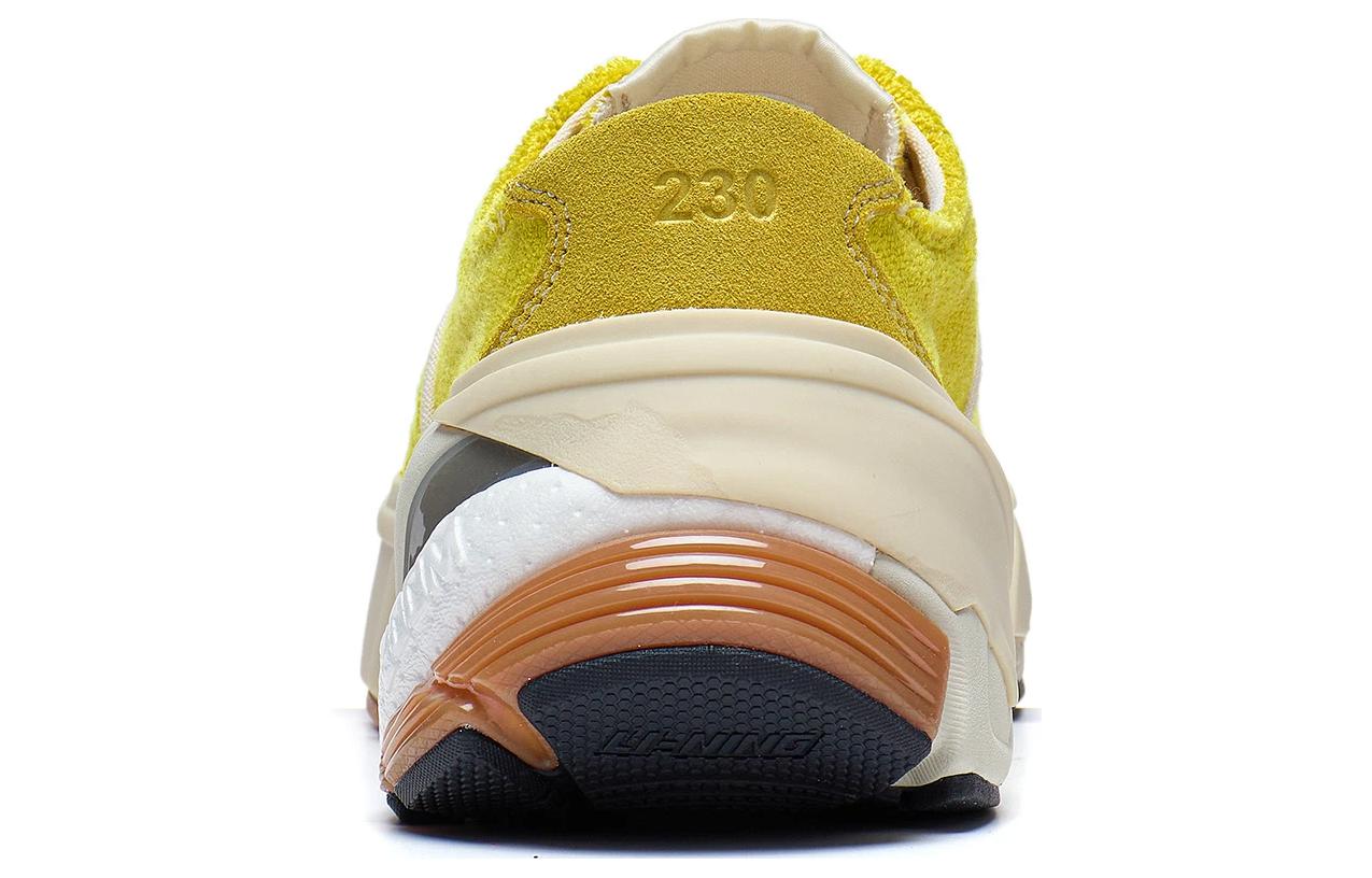 LiNing Wuji Anti-Slip Wear-Resistant Low-Top Casual Shoes Women's Berry Yellow купить в интернет-магазине Yoocart с быстрой доставкой по России.